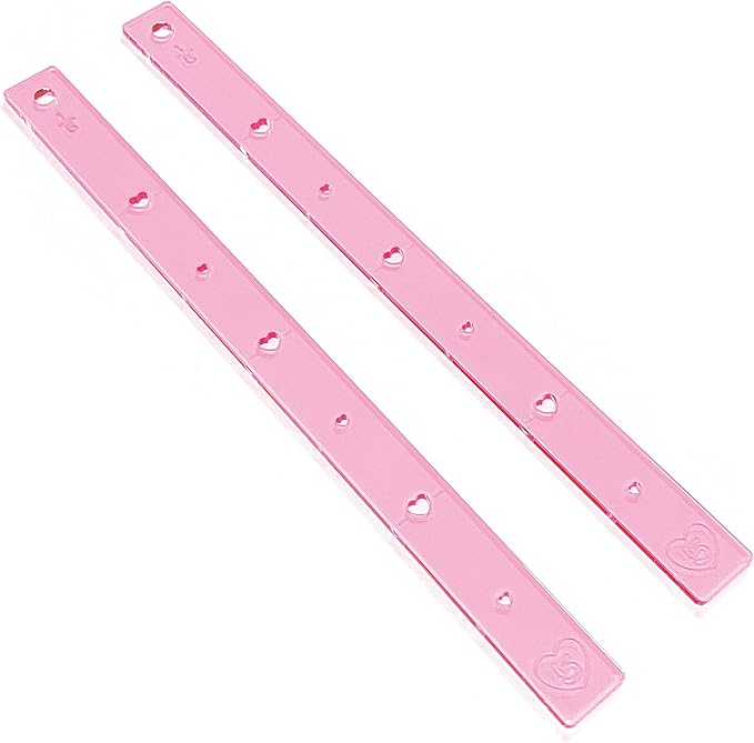 5毫米 亚克力尺子 擀面杖 面包烘焙 宽尺寸 厨房平底锅尺子 (5毫米 厚